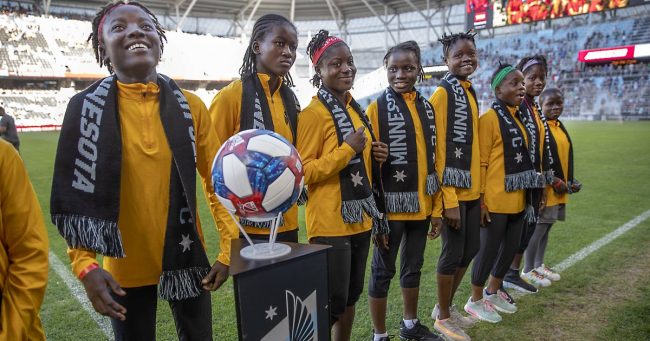 Now, thousands of miles from home and despite long odds, those same girls are blazing their own path. Monrovia Academy’s under-15 girls’ soccer team made history in Minnesota, marking the first time a Liberian female youth soccer team left the country for a tournament.